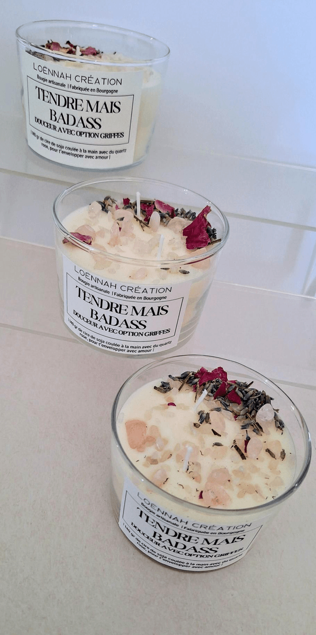 Bougie Rituel " Tendre mais Badass "