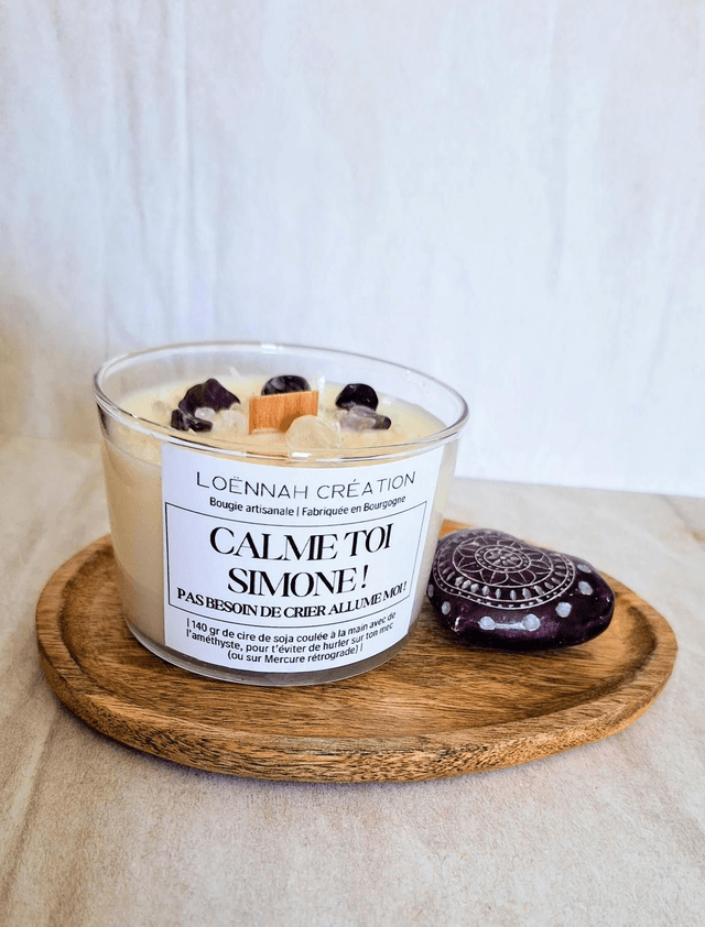 Bougie Rituel " Calme toi Simone "