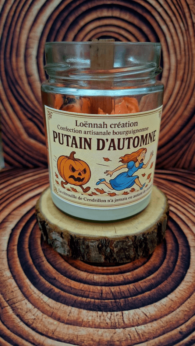 Bougie Putain d&#039;automne 