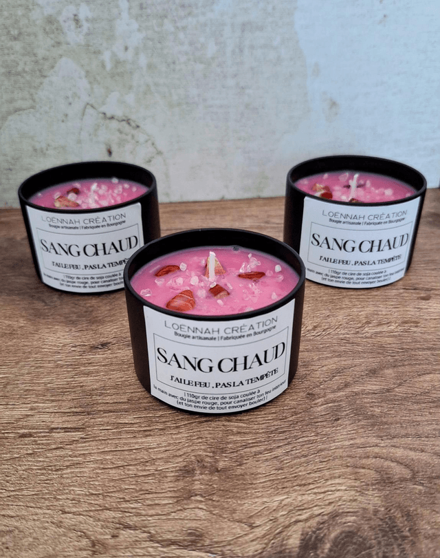 Bougie Rituel &quot; Sang Chaud &quot;