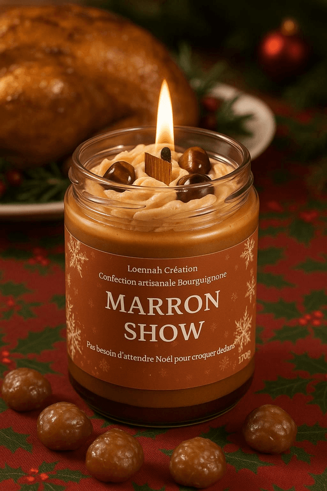 Bougie Marron Show